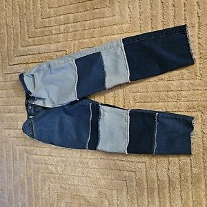 Hollister Patchwork Jeans